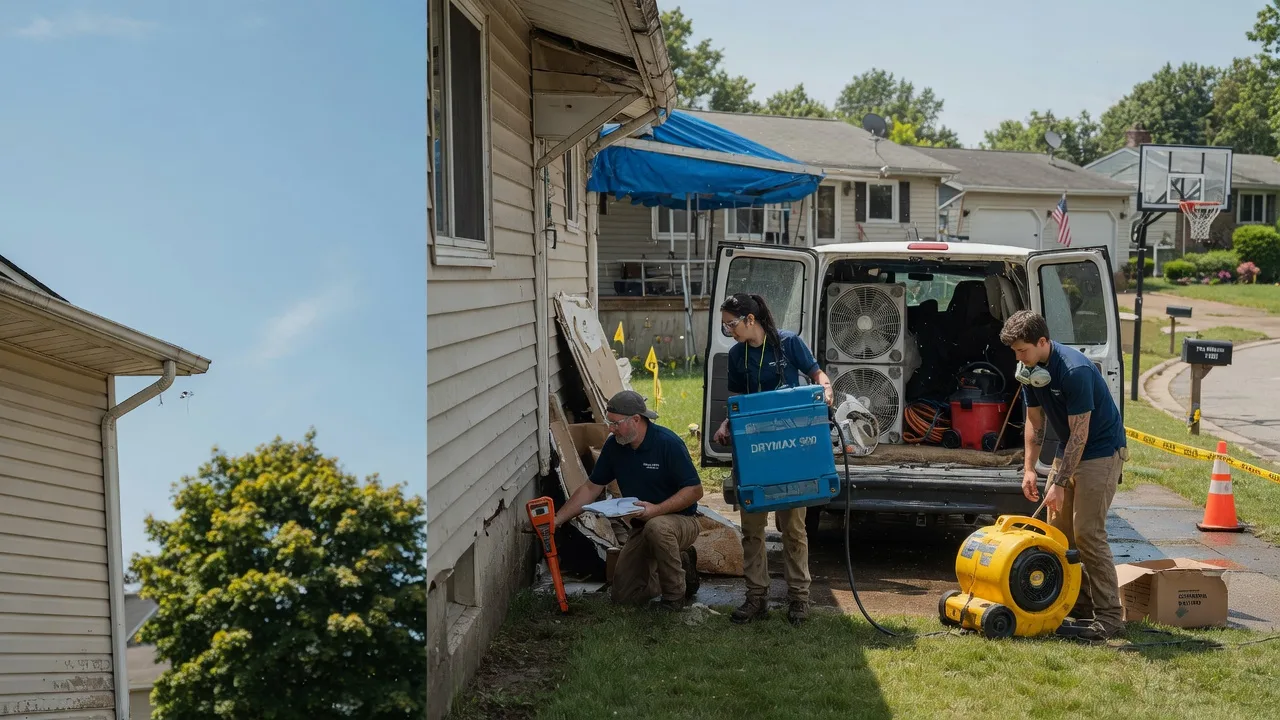 Ceiling Leak Cleanup in Rose Creek, MN near me