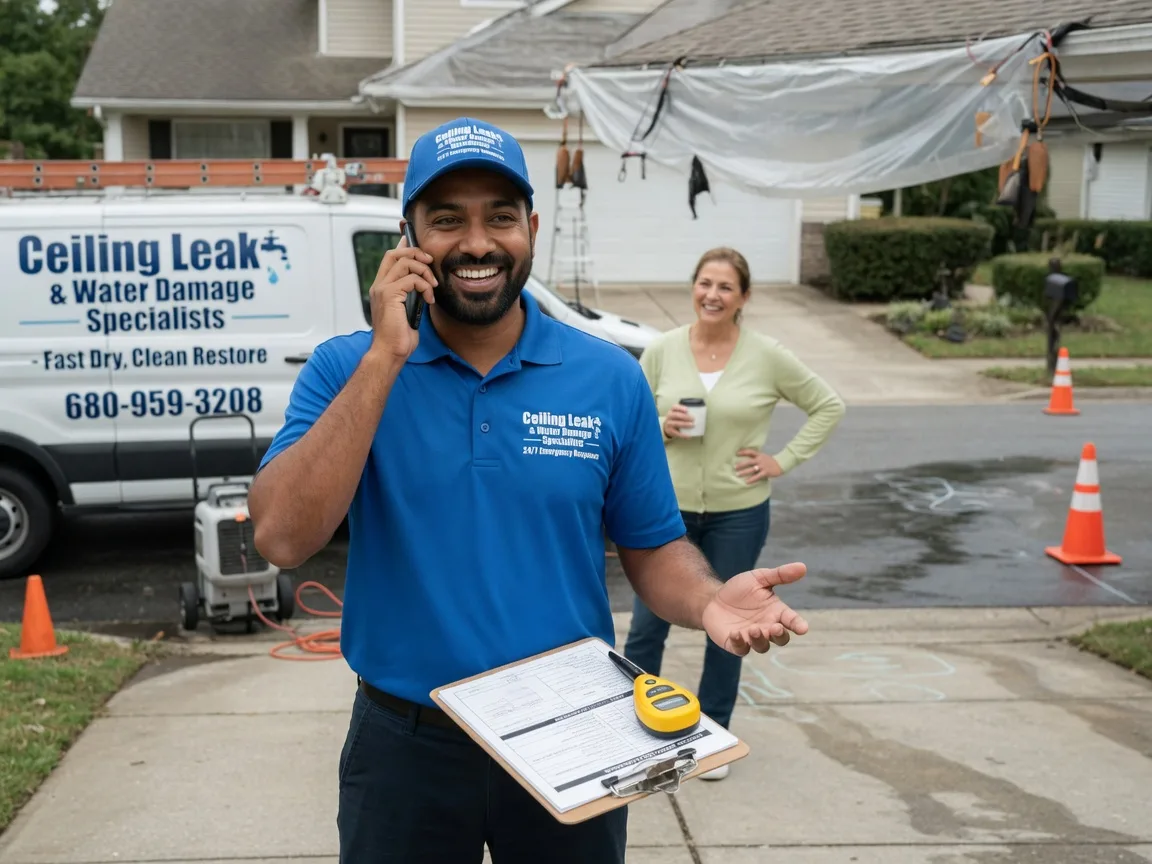 Ceiling Leak Cleanup Rose Creek, MN FAQs
